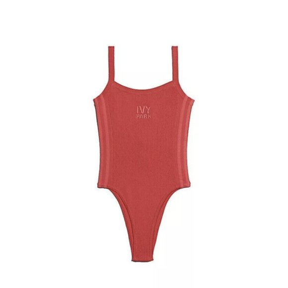 Adidas Originals Women's Real Coral Tank Bodysuit PLUS SIZES GV3990 - Picture 2 of 3